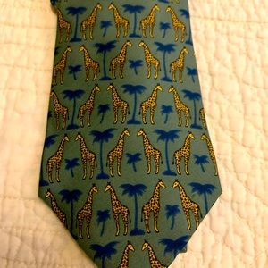 Hermès men’s silk tie.